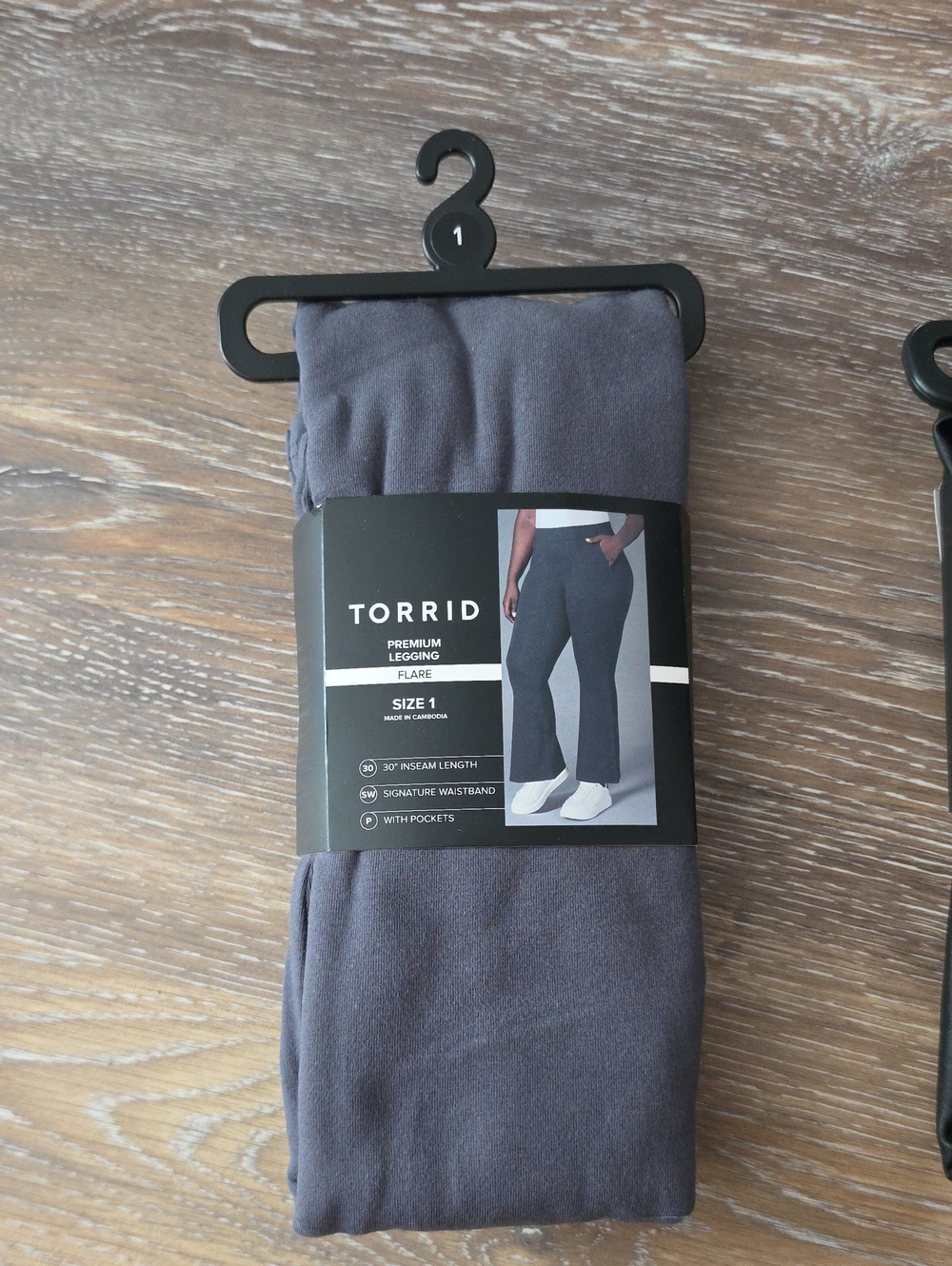 torrid Premium Flare Leggings - Charcoal Gray